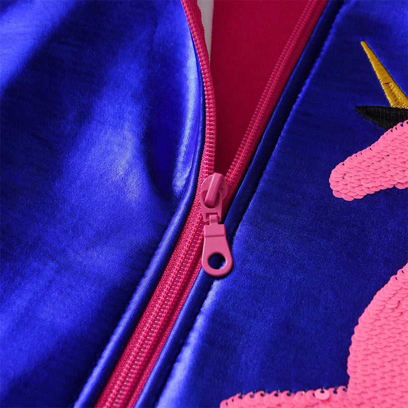Deine glitzernde Einhorn Jacke für Herbst &