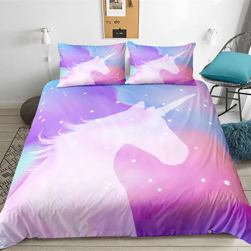 Deine Einhorn Bettwäsche für galaktische