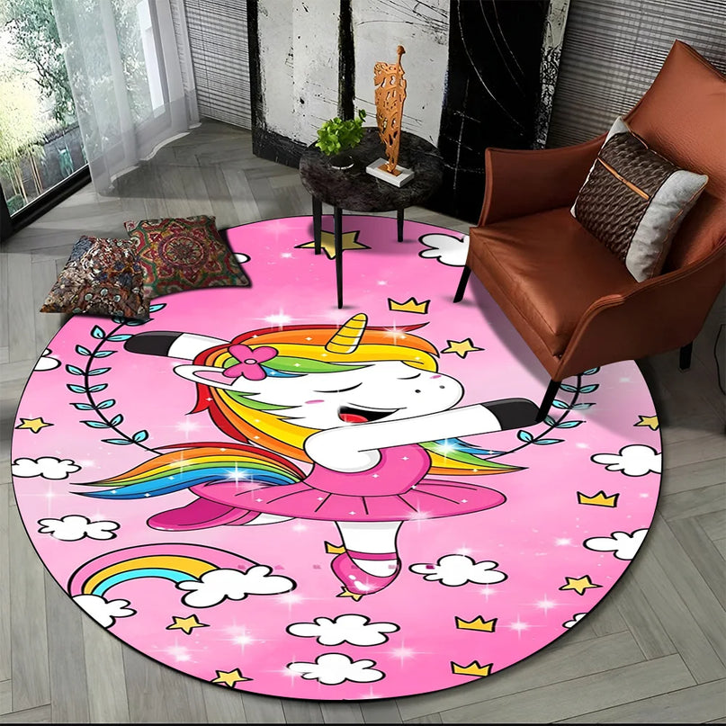 Dein runder Einhorn Sessel-Traum