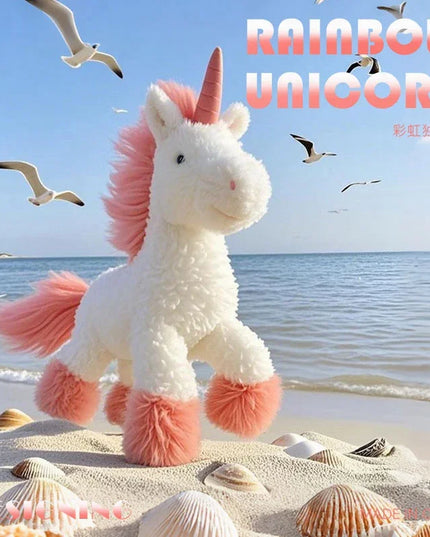 Dein verträumtes Regenbogen Einhorn Kissen!