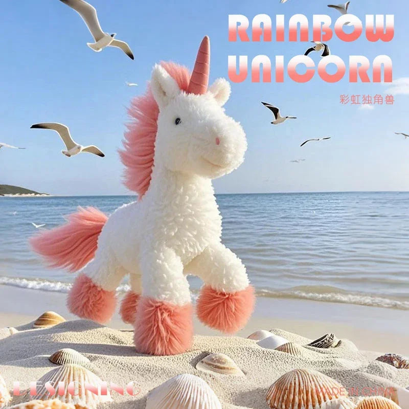 Dein verträumtes Regenbogen Einhorn Kissen!