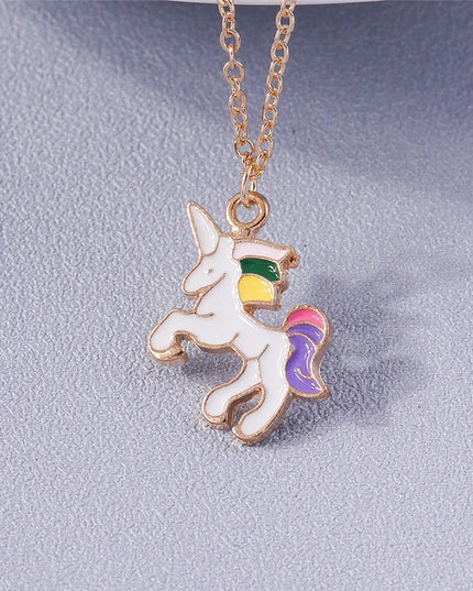 Deine zauberhafte Einhorn Kette mit Blüten!