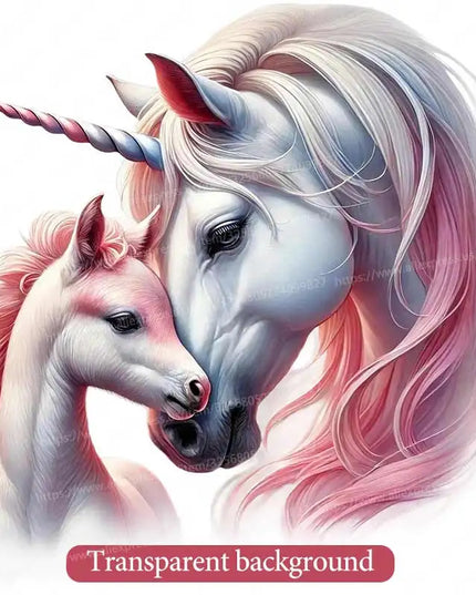 Dein liebevolles Einhorn Wandtattoo Mutter &