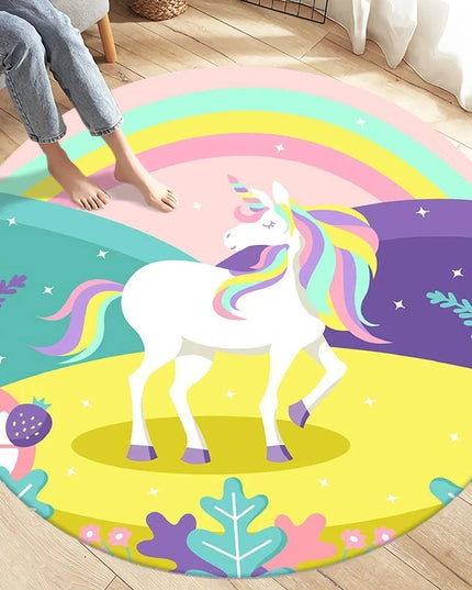 Glitzernder Einhorn Teppich für dein Zuhause!