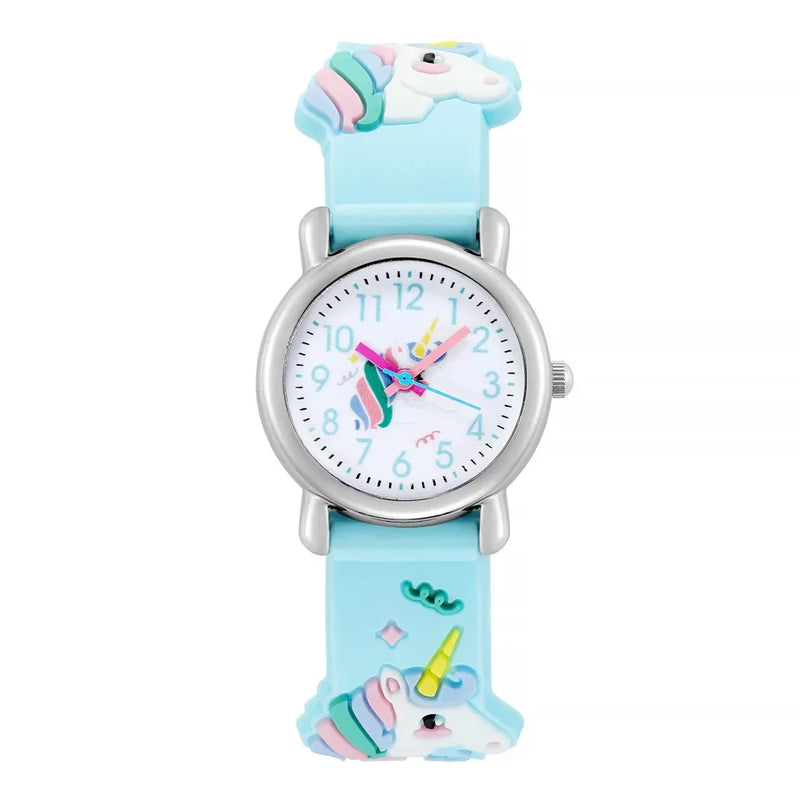 Süße Einhorn Uhr für kleine Träumer