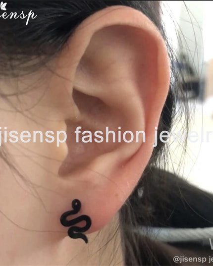 Cool Black Einhorn Ohrringe!