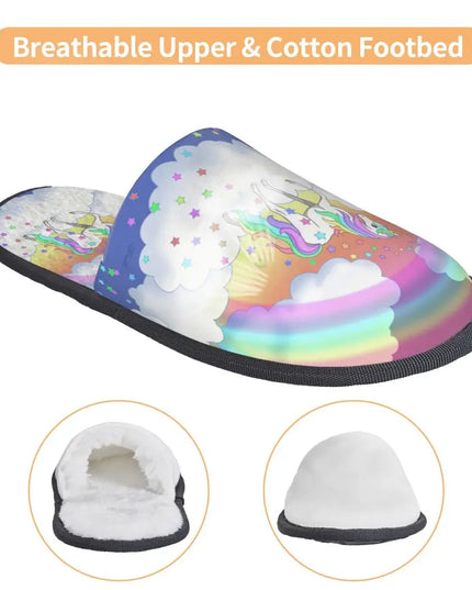 Fantasievolle Einhorn Hausschuhe für dich!