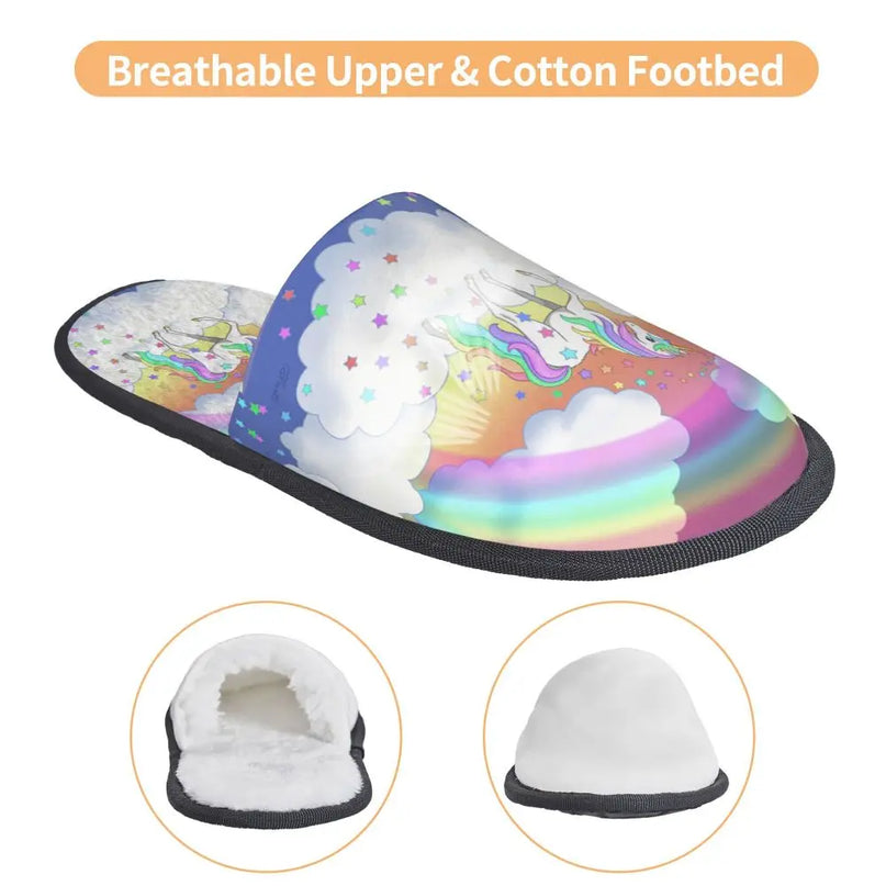 Fantasievolle Einhorn Hausschuhe für dich!