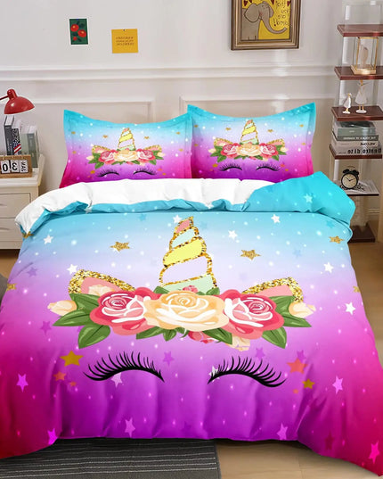Dein leuchtendes Einhorn Bettwäsche-Set!