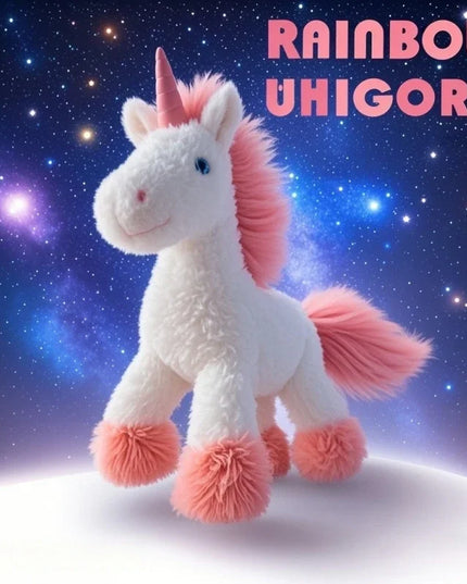 Dein verträumtes Regenbogen Einhorn Kissen!