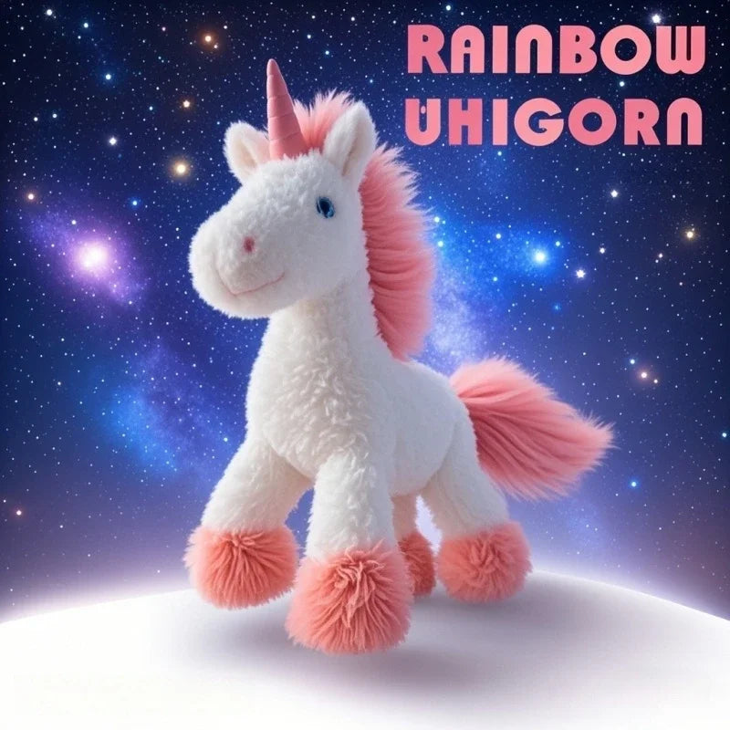 Dein verträumtes Regenbogen Einhorn Kissen!