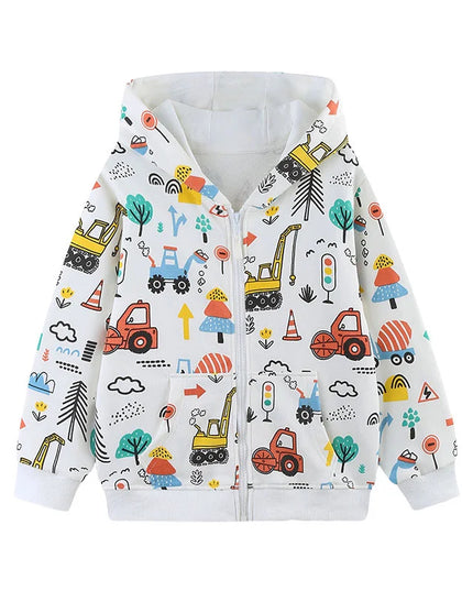 Deine magische Einhorn Jacke mit Mond-Motiv!