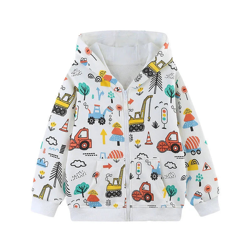 Deine magische Einhorn Jacke mit Mond-Motiv!