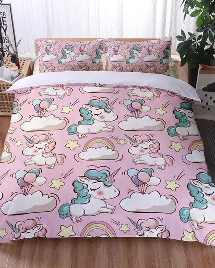 Dein leuchtendes Einhorn Bettwäsche-Set!