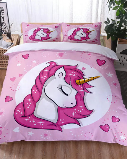 Dein leuchtendes Einhorn Bettwäsche-Set!