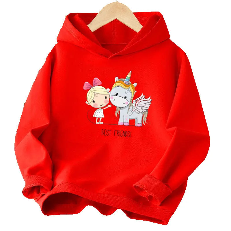 Dein süßer Einhorn Hoodie für Mädels!
