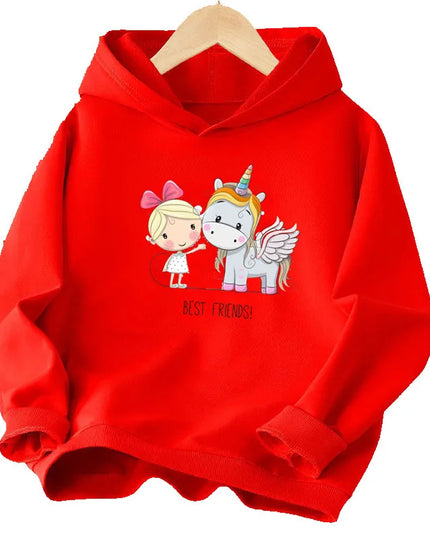 Dein kuscheliger Einhorn Hoodie in Schwarz!