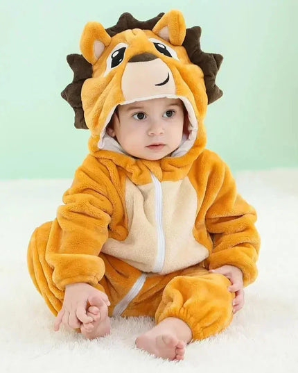 Kuscheliges Einhorn Kostuem für dein Baby!