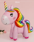 2pcs Unicorn-pink / 3D / Unicorn