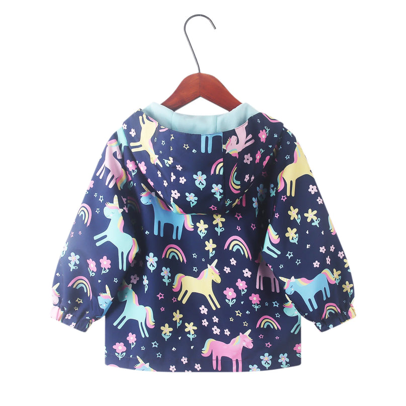 Deine fröhliche Einhorn Jacke für alle Fälle!