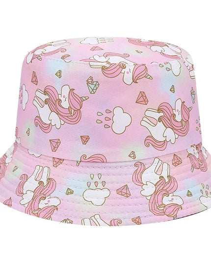 Süßer Einhorn Ring für Kinder, doppelseitig tragbar, aus Baumwolle und Polyester, perfekt für alle Jahreszeiten
