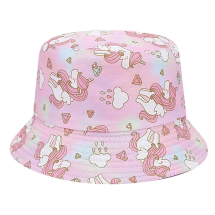Süßer Einhorn Ring für Kinder, doppelseitig tragbar, aus Baumwolle und Polyester, perfekt für alle Jahreszeiten