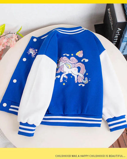 Deine stylische Einhorn Baseball Jacke in