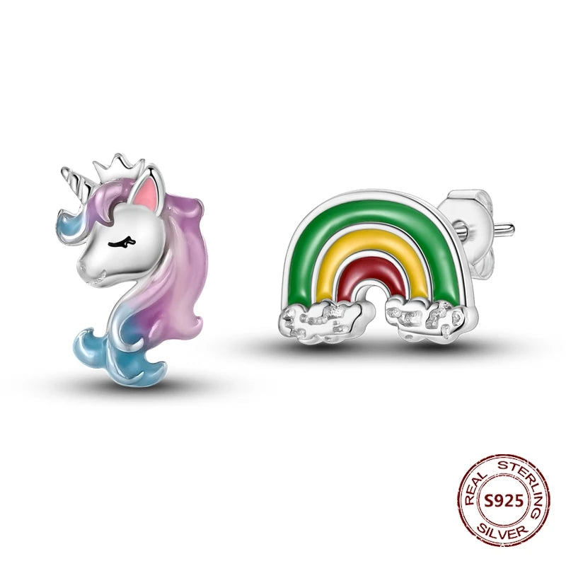Funkelnde Einhorn Ohrringe für dich!