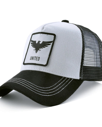 Trendige Einhorn Mütze Trucker Cap mit Einhorn-Patch für Erwachsene in Y-UNITED Variante