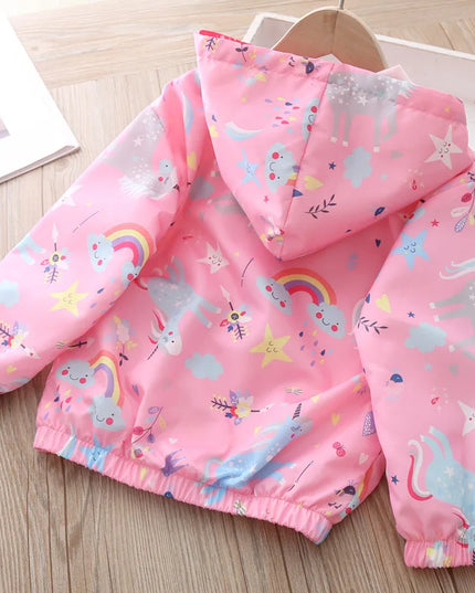 Frühlingsgefühle mit deiner Einhorn Jacke!