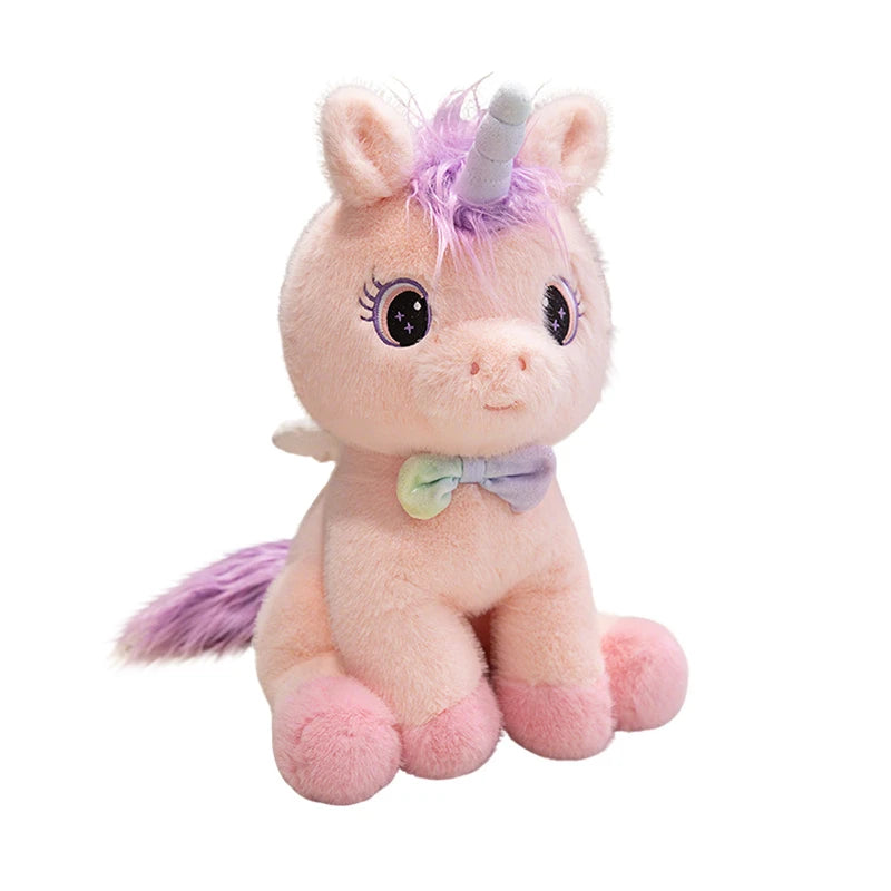 Dein süßer Regenbogen Engel Einhorn Kissen!