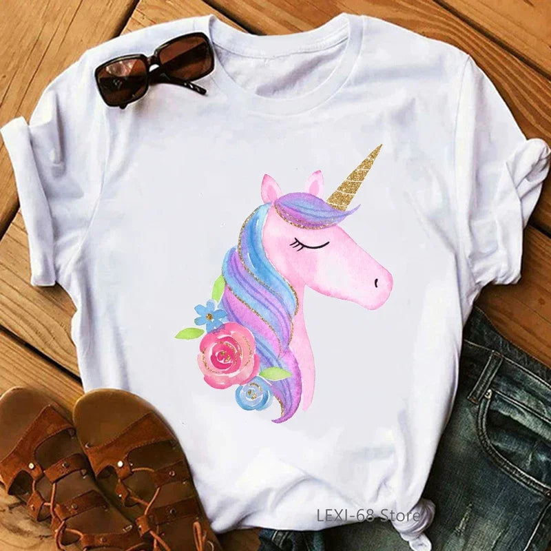 Zauberhaftes Einhorn T-Shirt für dich!