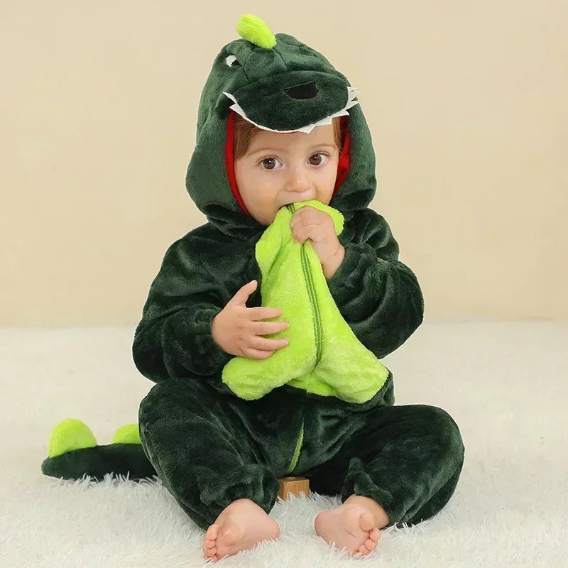 Kuscheliges Einhorn Kostuem für dein Baby!