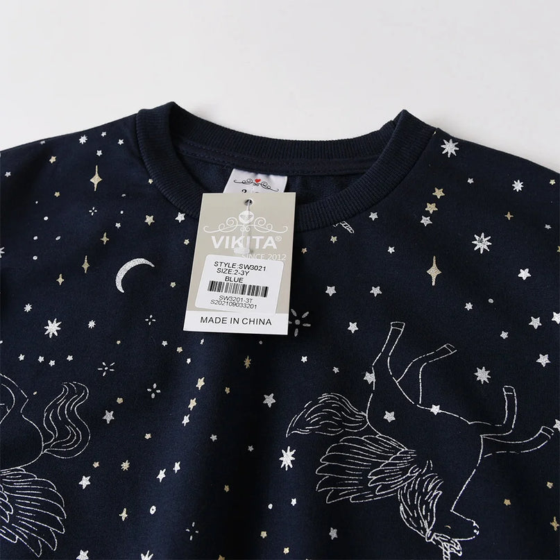 Dein Sternen-Einhorn Hoodie zum Träumen!
