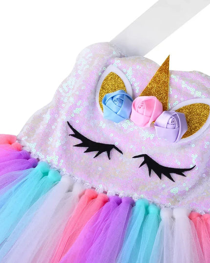 Dein zauberhaftes Einhorn Nachtlicht Kleid!