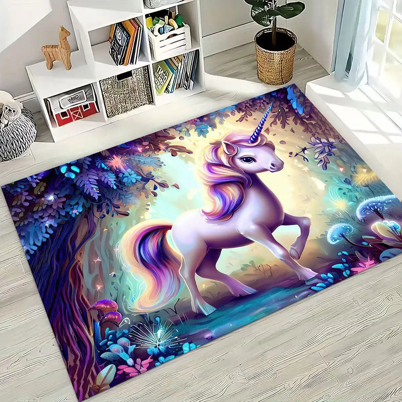 Dein Einhorn Sessel Regenbogen-Mädchen