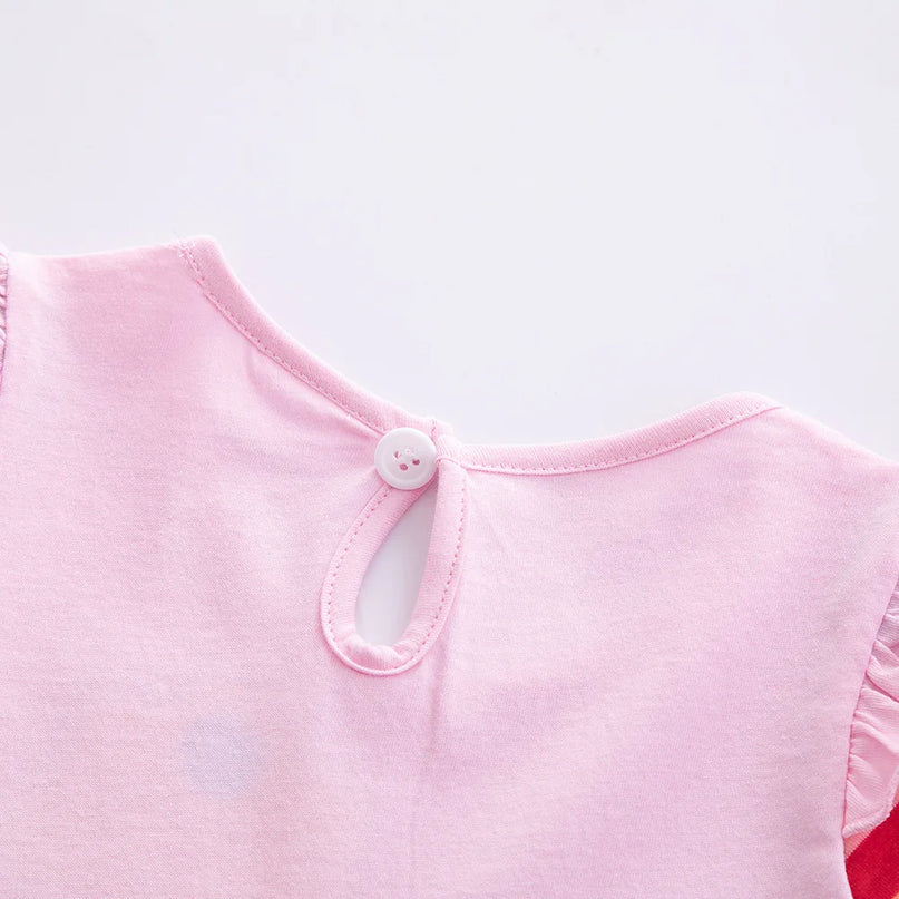 Dein leuchtendes Einhorn Kleid in Fuchsia!