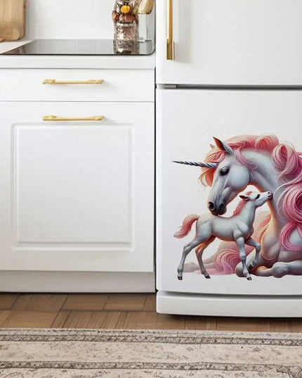 Dein liebevolles Einhorn Wandtattoo Mutter &