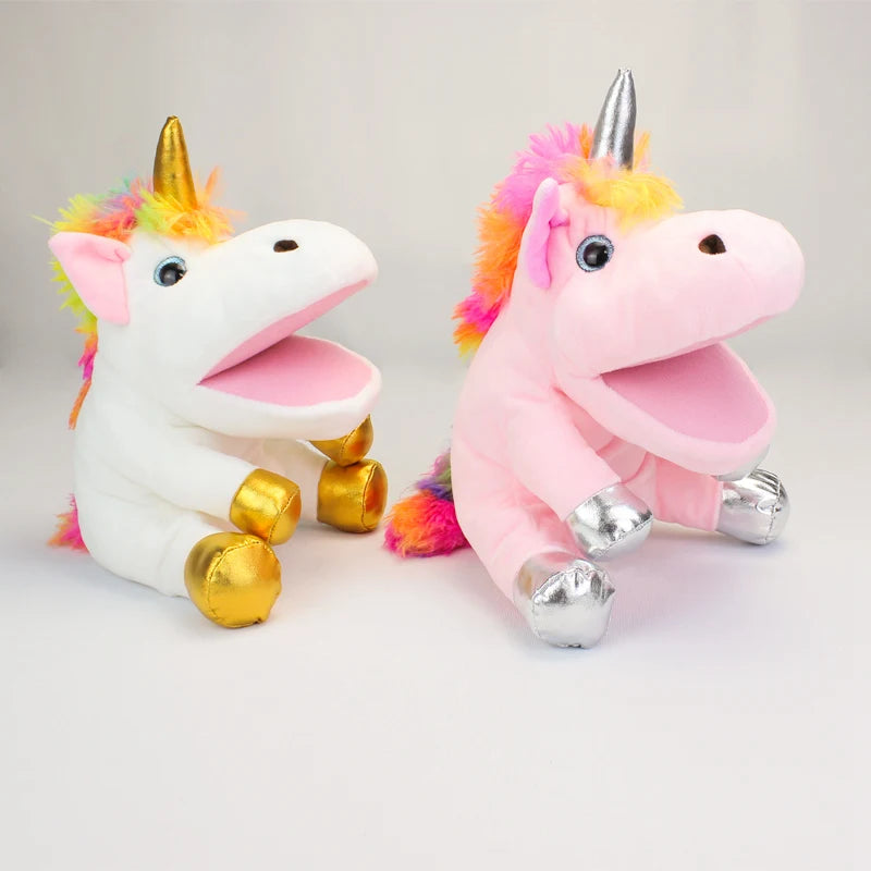 Dein interaktives Einhorn Handpuppen
