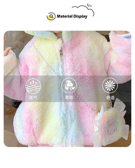Deine zauberhafte Einhorn Jacke mit Tasche!