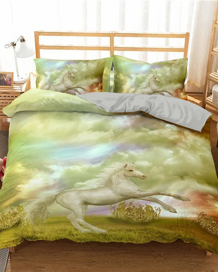 Flieg mit dieser Einhorn Bettwäsche in deine