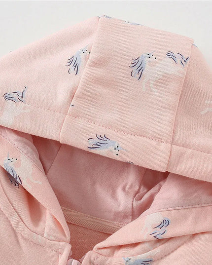 Deine entzückende Einhorn Jacke mit Print!