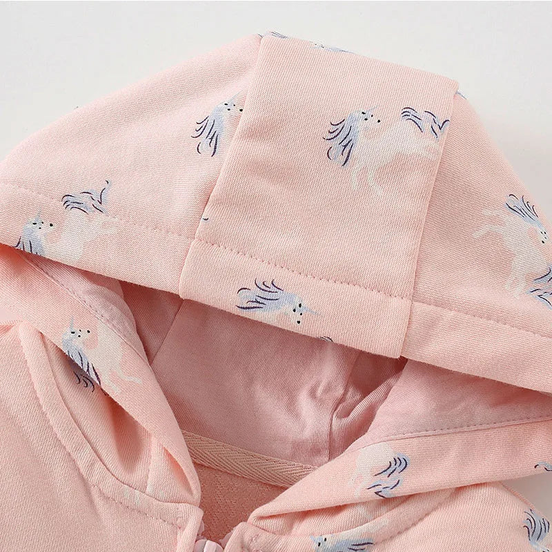Deine entzückende Einhorn Jacke mit Print!