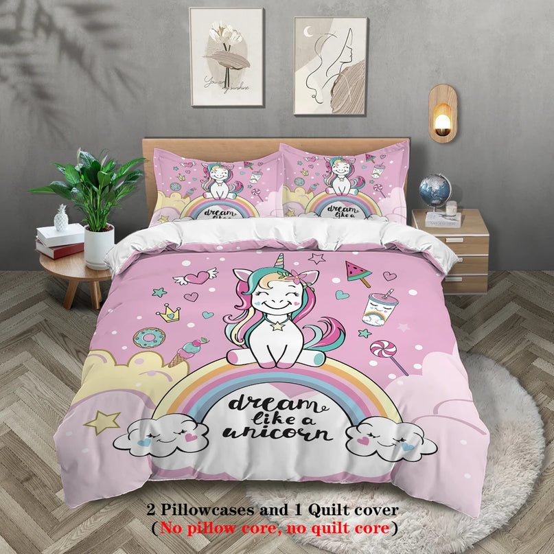 Deine Einhorn Bettwäsche mit