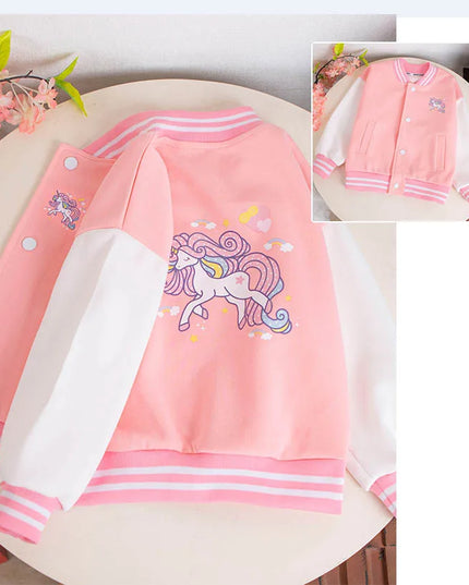 Deine stylische Einhorn Baseball Jacke in