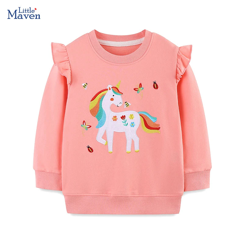 Dein süßer Einhorn Hoodie von Little Maven!
