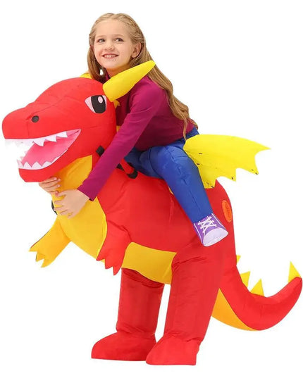 Dein Aufblasbares Einhorn Kostuem für Kids!