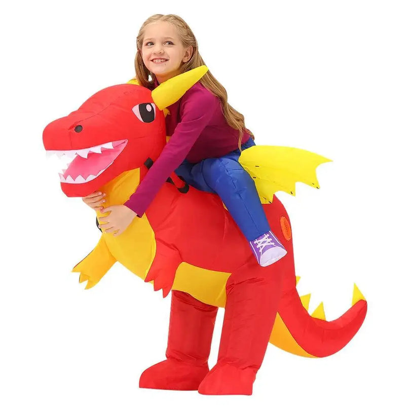 Dein Aufblasbares Einhorn Kostuem für Kids!
