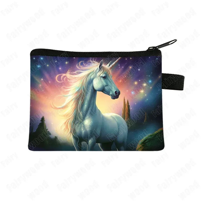 Deine süße Einhorn Geldbörse mit Regenbogen!