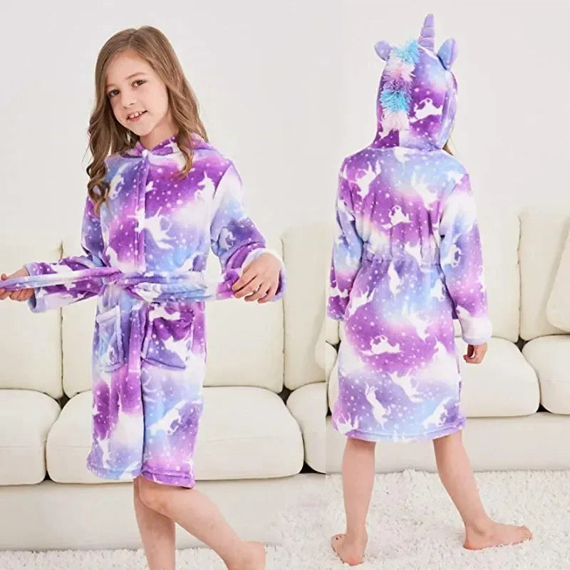 Kuscheliges Einhorn Handtuch für kleine